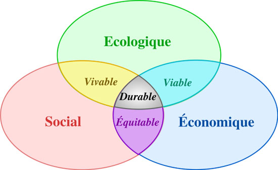 Diagramme Développement durable